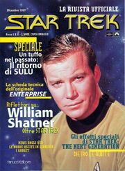 First issue cover Star Trek La Rivista Ufficiale