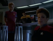 Janeway Tuvok Kes bridge 2373