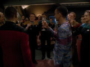 Toast auf Captain Sisko