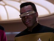 La Forge sammelt Daten