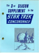 Star Trek Concordance addendum, 1973.jpg (498 KB) 1973 Mathom House Publications supplement edition cover