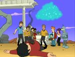 Futurama, Where No Fan Has Gone Before, Welshie dead