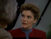 Kathryn Janeway excited