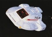 Type 18 shuttlepod model