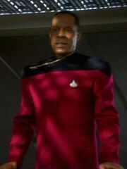 Sisko in Galauniform