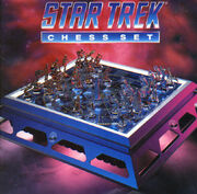 Franklin Mint Star Trek Chess Set