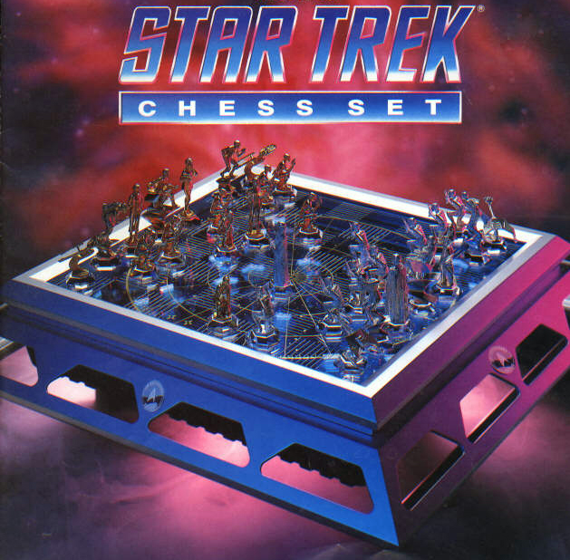 3d трехмерные шахматы Star Trek купить