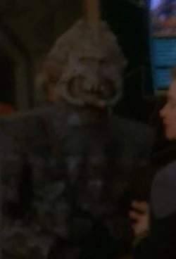 A Replimat patron Played by an unknown actor (DS9: "In Purgatory's Shadow")