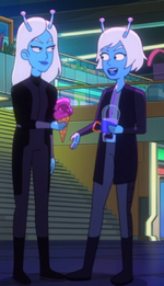 Andorians on Starbase 25-2