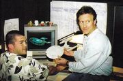 Enterprise-E CGI model under construction at SBS by Eric Saindon and Bruce Jones