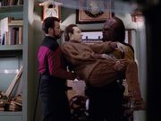 Riker reactivates Data