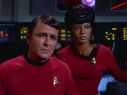 Montgomery Scott and Nyota Uhura, 2267