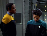 Tuvok addresses Gerron