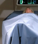 Patient in sickbay Played by an unknown actress (TNG: "Encounter at Farpoint")