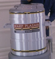 Warp plasma canister