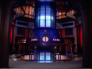 宇宙艦のワープ・コア。