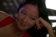 Keiko O'Brien possessed by Pah-wraith