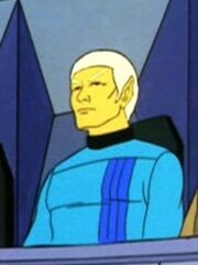 Ein Vulkanier im Rat auf Elysia