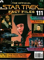 Star Trek Fact Files Part 111 Cover