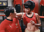 Mirror Universe Sulu and Uhura 2268