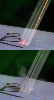 Borg cutting beam