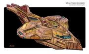 Sternbach Cardassian Dreadnought concept