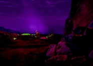 Zephram Cochrane from afar, remastered.png (260 KB) Cochrane under a purple sky