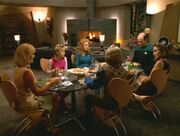 Abendessen auf dem Holodeck