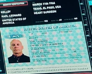 Passeport de Karl Leonard Kelley