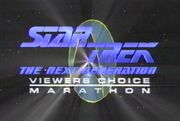 Star Trek The Next Generation Viewers Choice Marathon title card