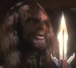 Regent Worf (DS9: "Shattered Mirror", "The Emperor's New Cloak")