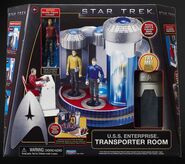 Enterprise transporter room playset