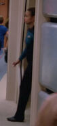 In a corridor Played by an unknown actress (TNG: "11001001")