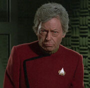 DeForest Kelley, TNG screen test