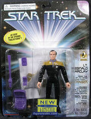 Reginald Barclay action figure - VOY Projections