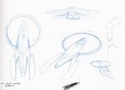 USS Endeavour (NCC-71805) preliminary design for First Contact by John Eaves