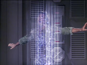 Danar escapes from transporter beam