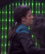 Stunt double for Terry Farrell DS9: "The Way of the Warrior" (uncredited)