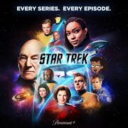 Paramount+ Star Trek promosheet 2020-2022