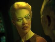 Seven of Nine ist vom Mitleid der Borg-Königin überrascht