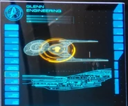 Glenn lower stores and cross section