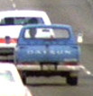 A Datsun truck, 1986