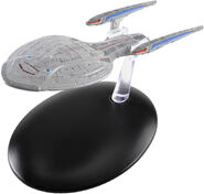 USS Enterprise-F in "Federation livery" from the Official Starships Collection