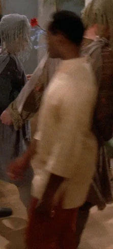 At the Farpoint Station mall Played by an unknown actor (TNG: "Encounter at Farpoint")