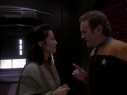 O'Brien wird von einem Pah-Geist im Körper seiner Frau erpresst