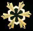 Six star rank pin