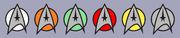 Starfleet insignia, 2270s, division colors