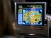 Alter und neuer Verlauf des Flusses Glyrhond.