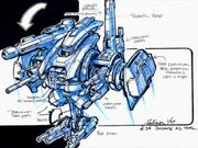 Dopterian interceptor concept art