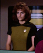 Operations division officer TNG: "Coming of Age", "Symbiosis"